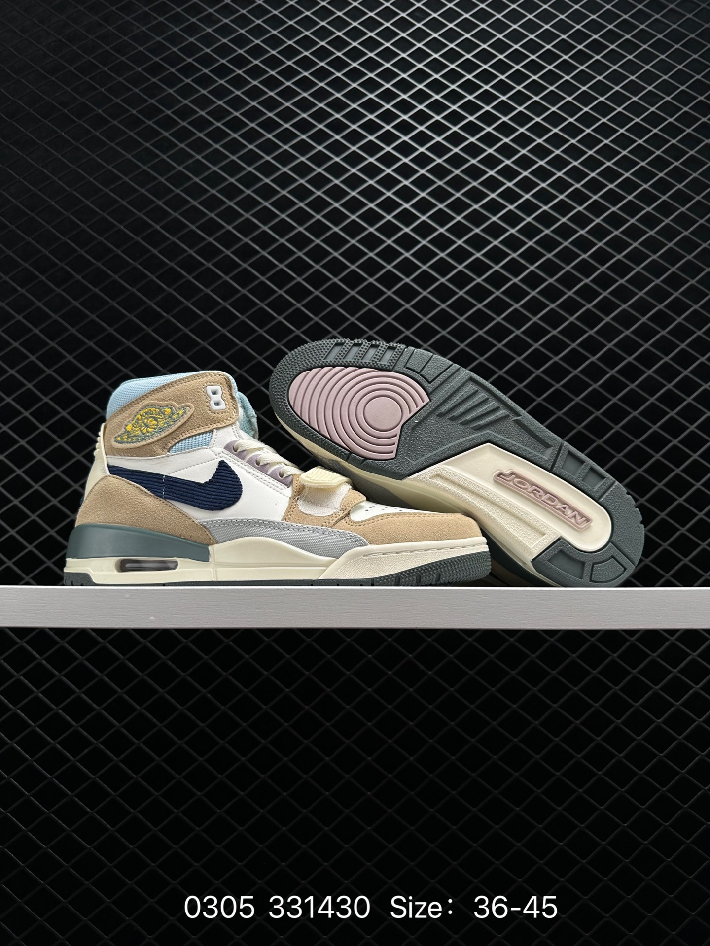 Air Jordan Legacy 312 Utilizes The Familiar“Igloo” From Art Basel